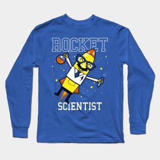 Rocket Scientist Funny Cute Gift For Students Kids Long Sleeve T-Shirt